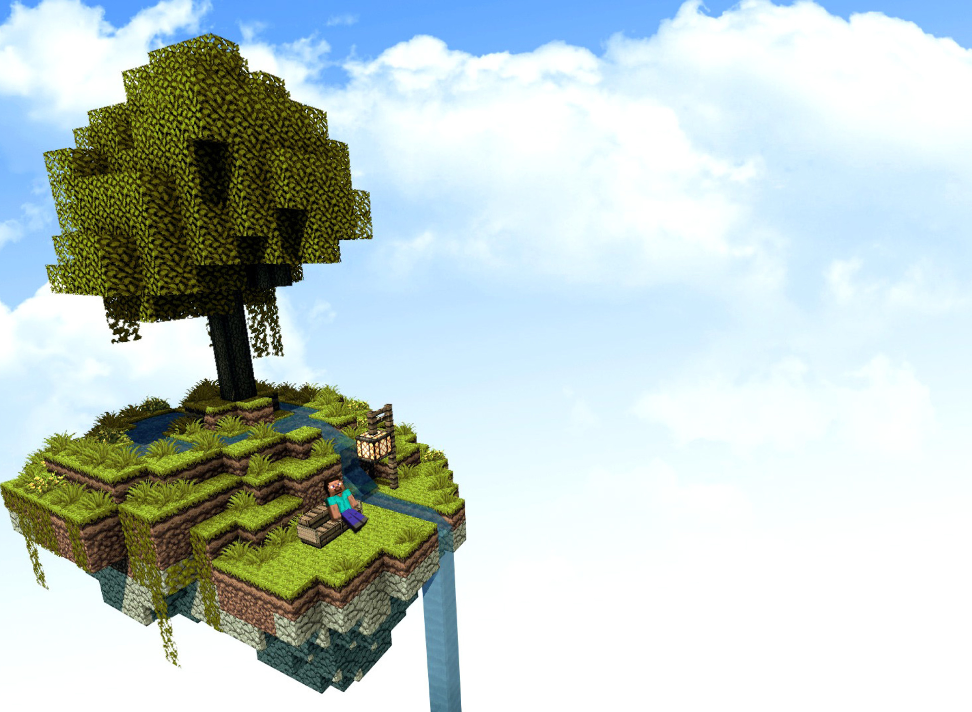 Minecraft Island Texture screenshot #1 1920x1408