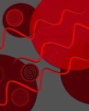 Red Crazy Design screenshot #1 128x160