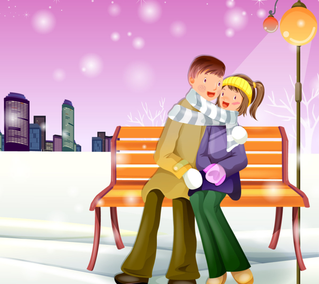 Screenshot №1 pro téma Romantic Winter 1080x960