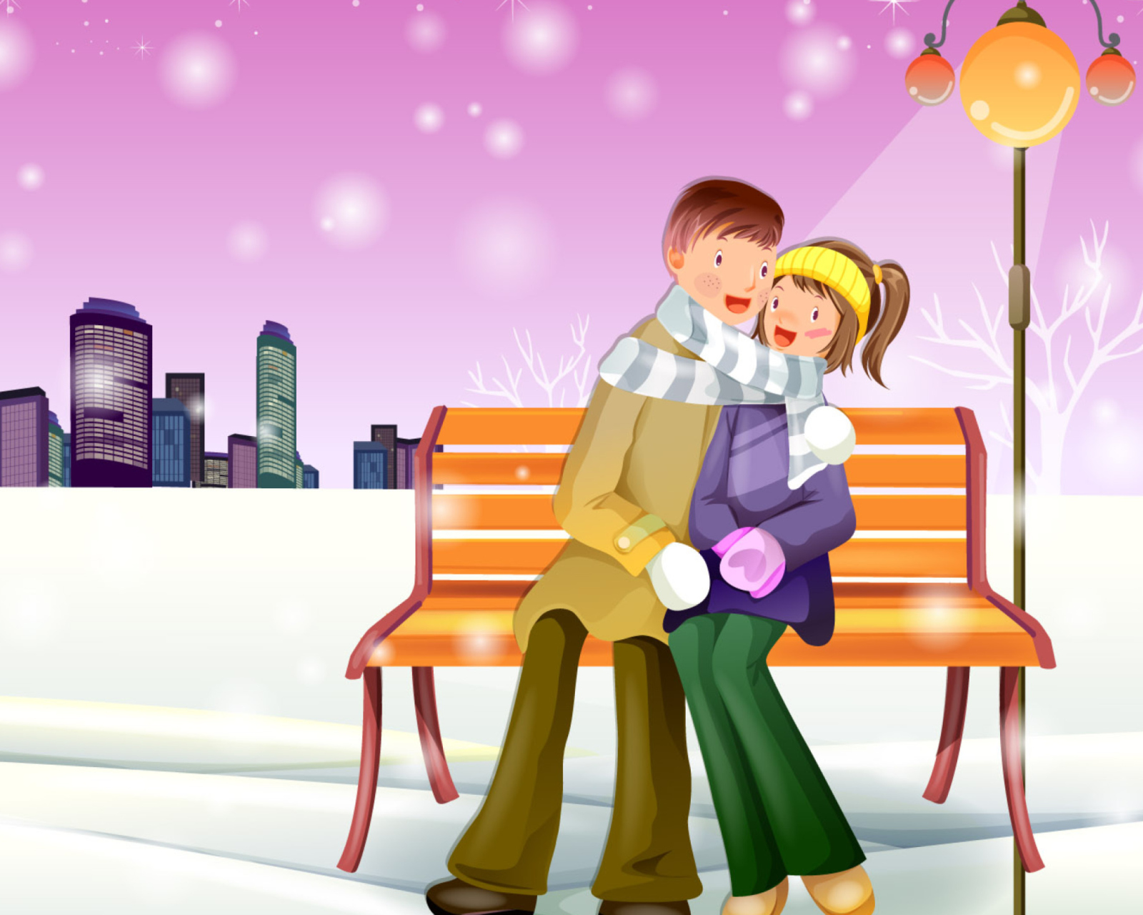 Screenshot №1 pro téma Romantic Winter 1600x1280