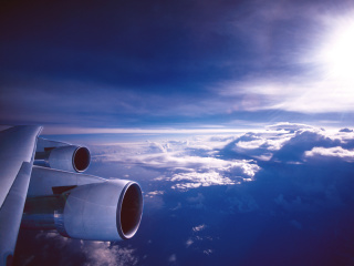 Photo from Plane wallpaper 320x240