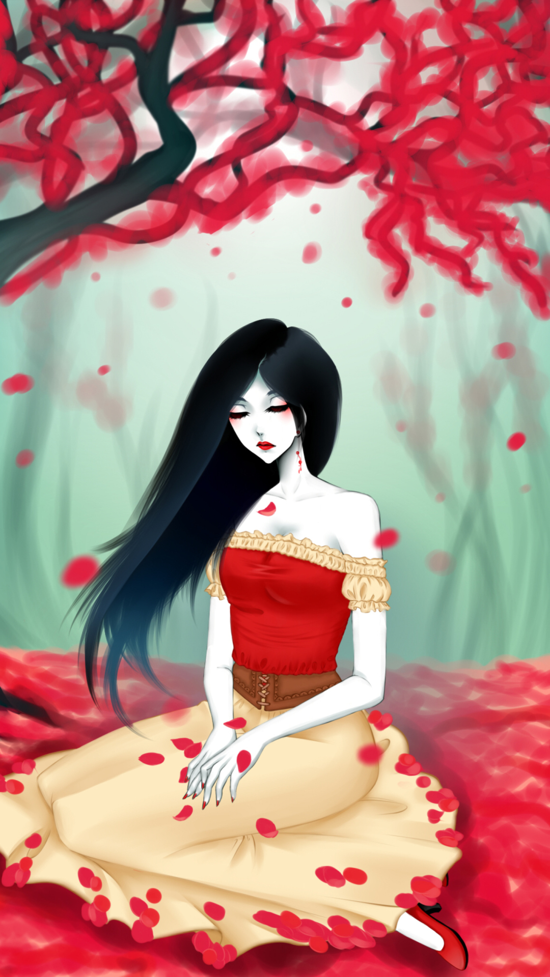 Обои Vampire Queen 1080x1920