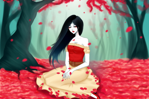 Das Vampire Queen Wallpaper 480x320