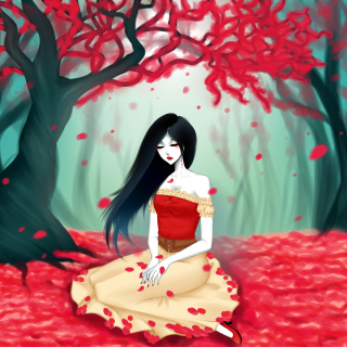 Kostenloses Vampire Queen Wallpaper für iPad 3