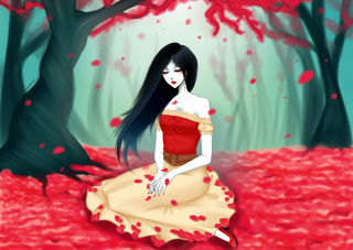 Vampire Queen Background for Android, iPhone and iPad