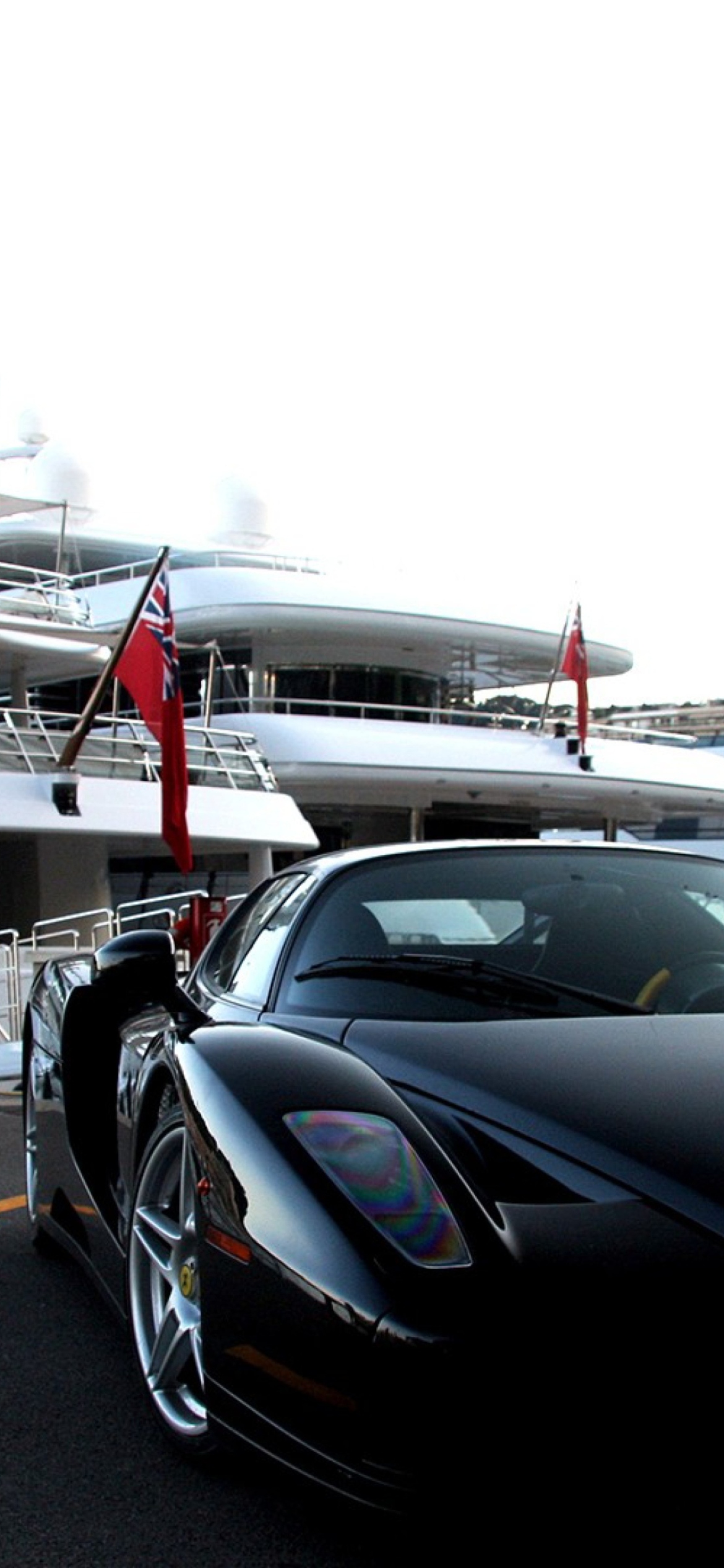 Обои Cars Monaco And Yachts 1170x2532