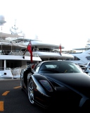 Das Cars Monaco And Yachts Wallpaper 128x160