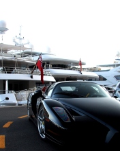 Das Cars Monaco And Yachts Wallpaper 176x220