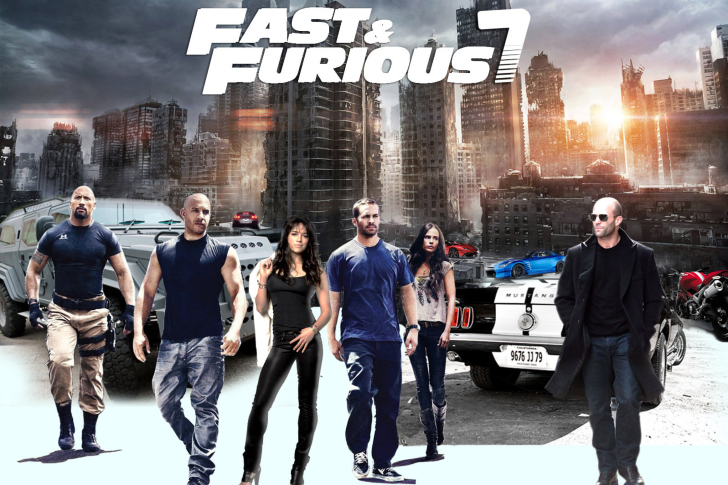 Fondo de pantalla Fast Furious 7