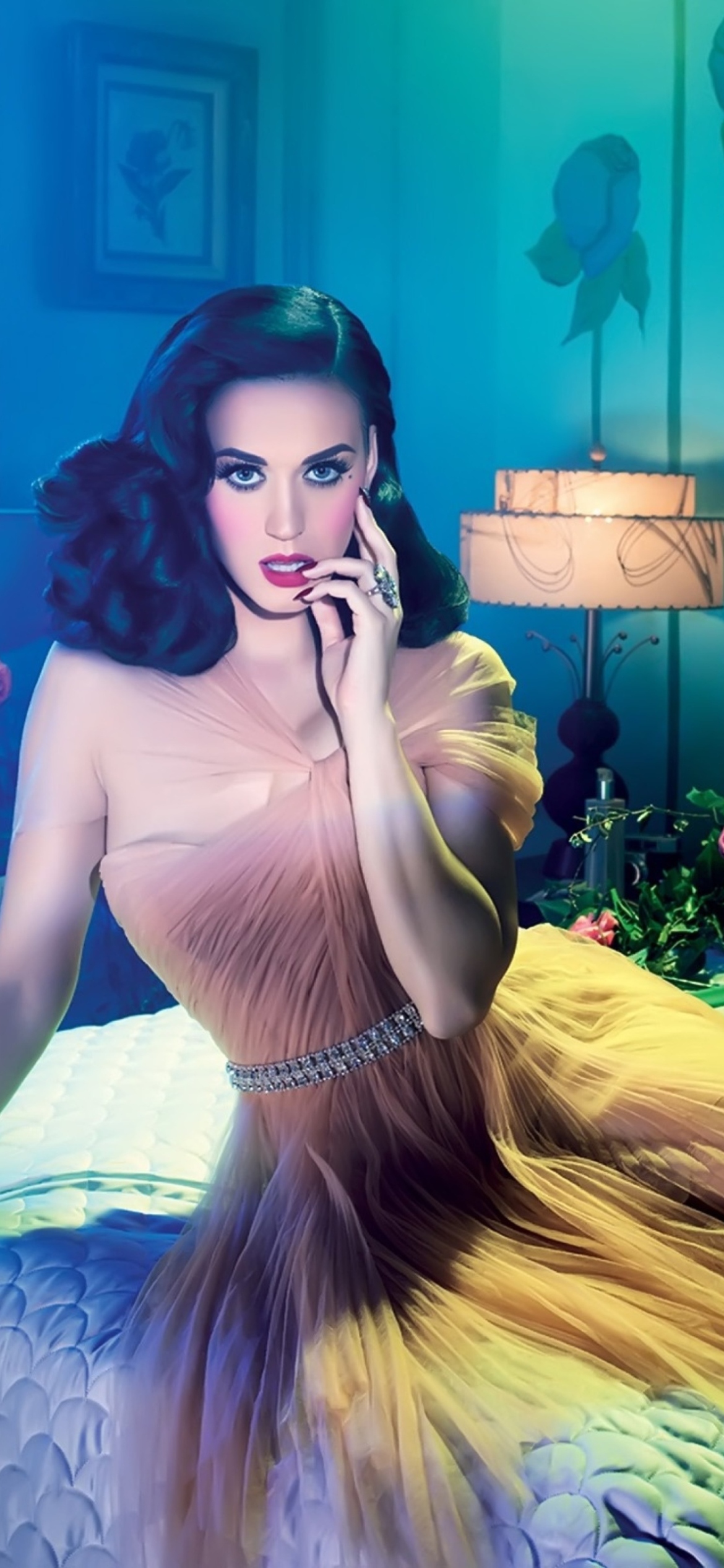 Katy Perry By David Lachapelle wallpaper 1170x2532