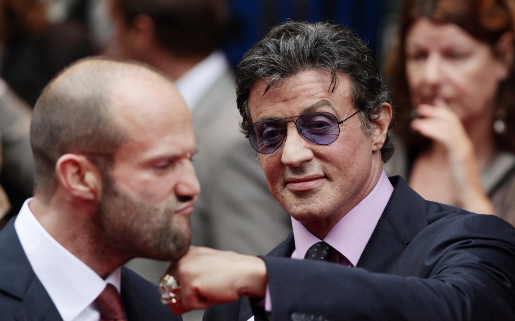 Sfondi Jason Statham and Sylvester Stallone 1680x1050