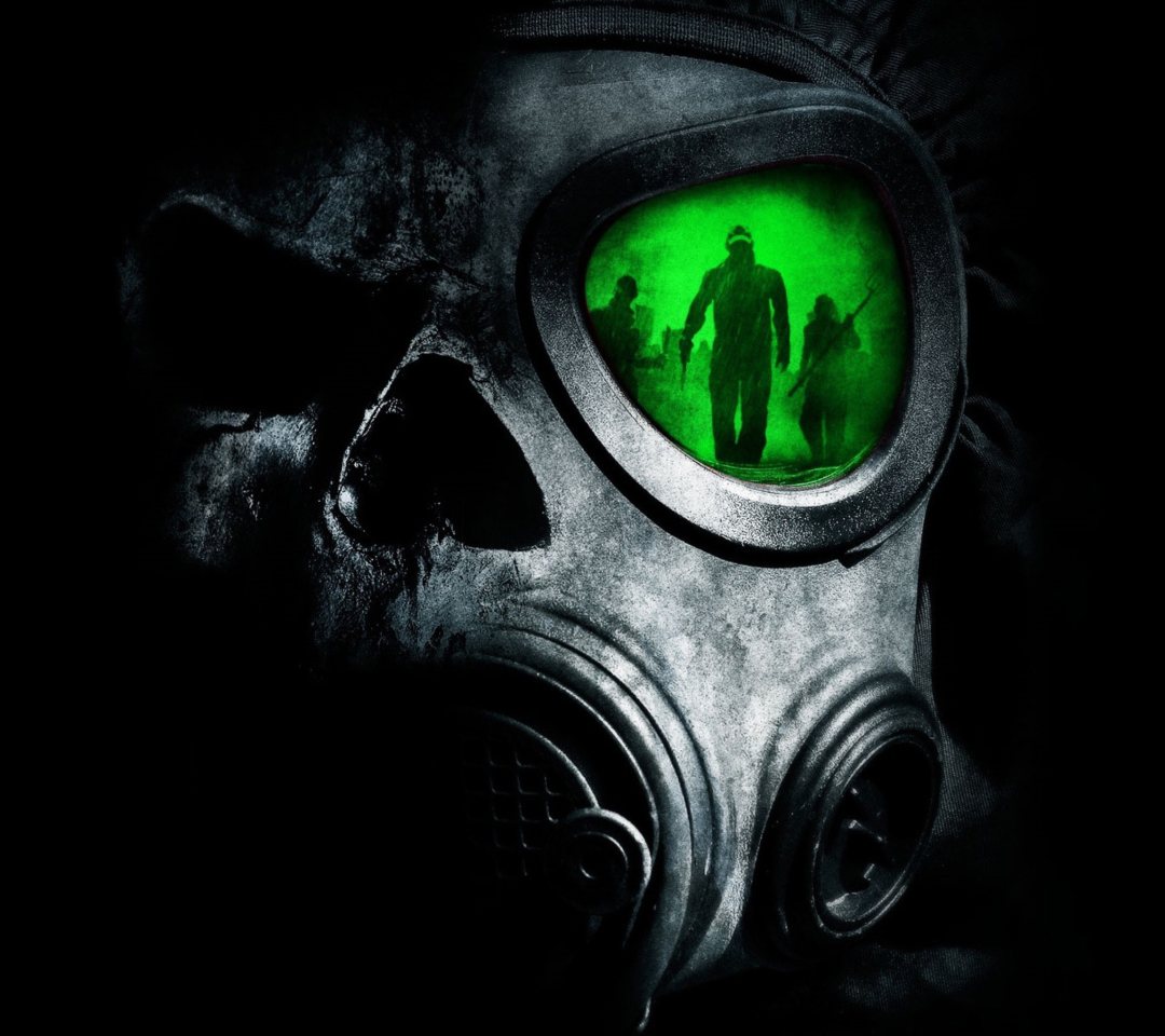 Army Gas Mask wallpaper 1080x960