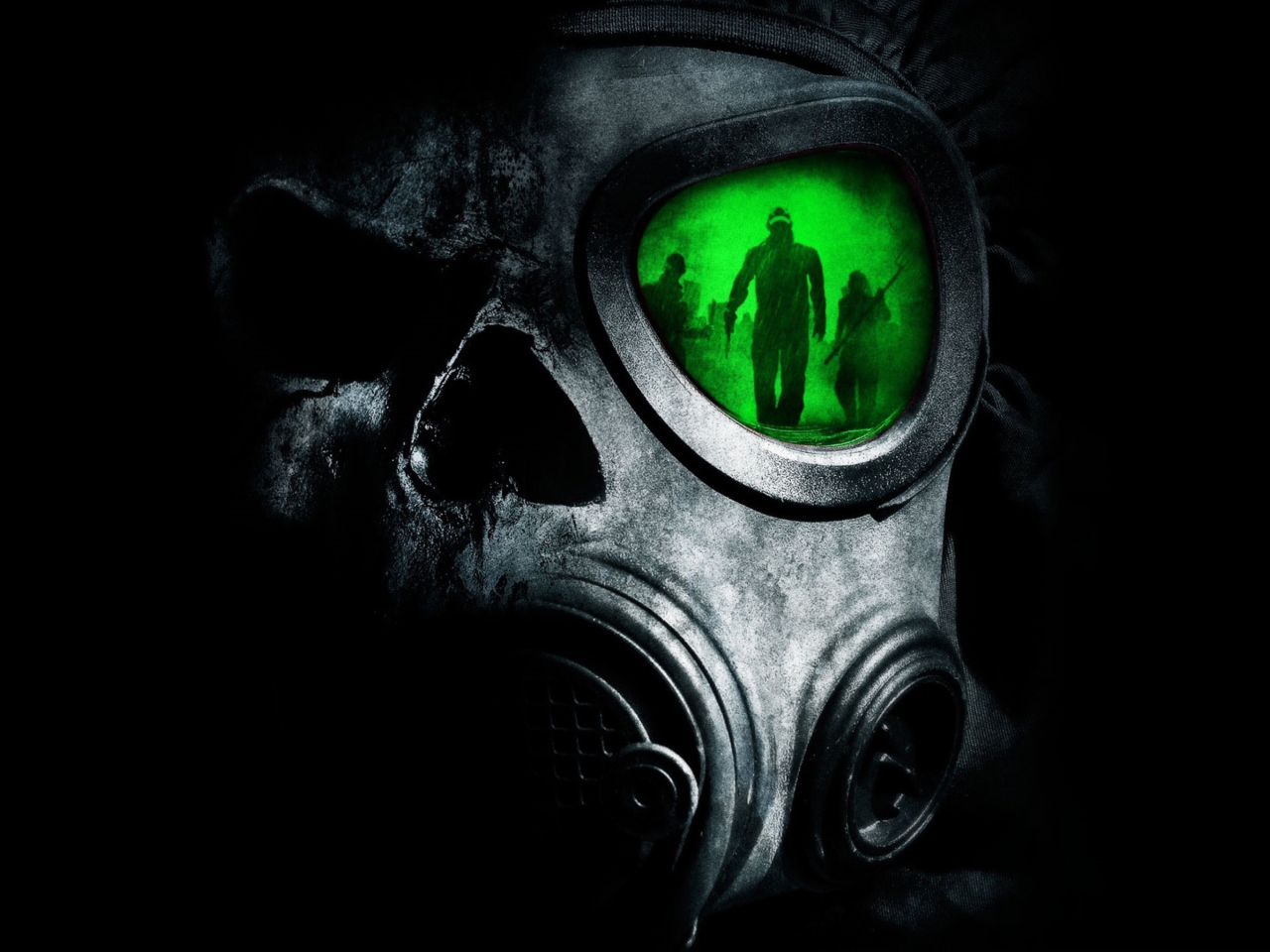 Army Gas Mask wallpaper 1280x960