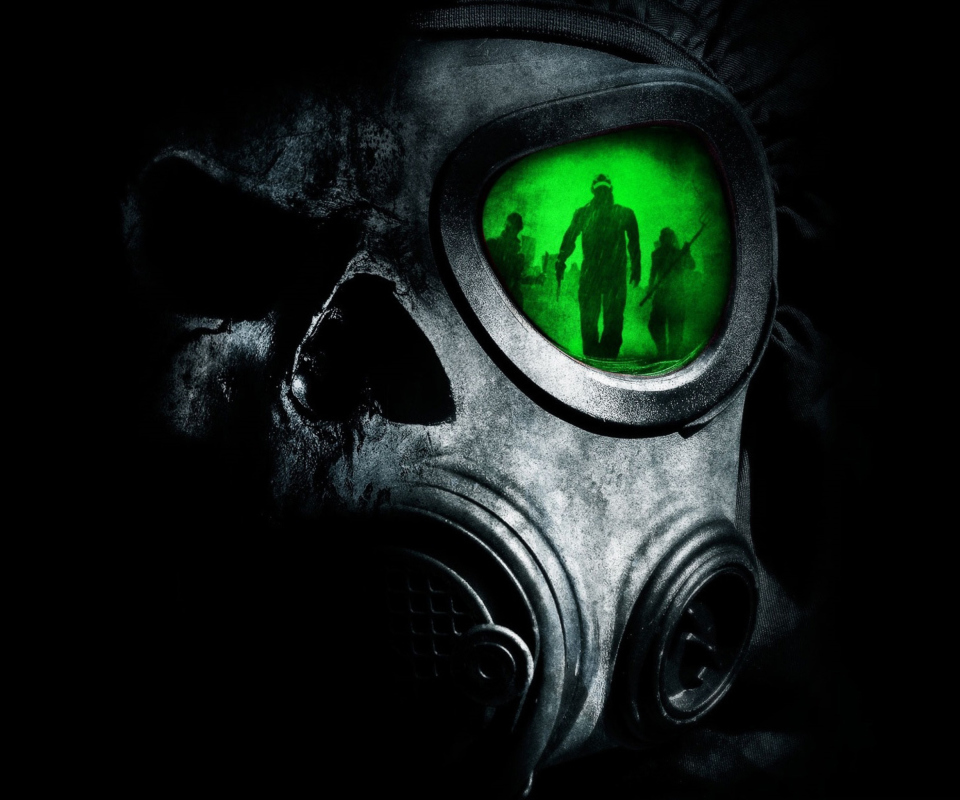 Army Gas Mask wallpaper 960x800