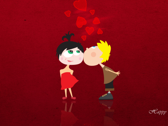 Fondo de pantalla Valentines Day 640x480