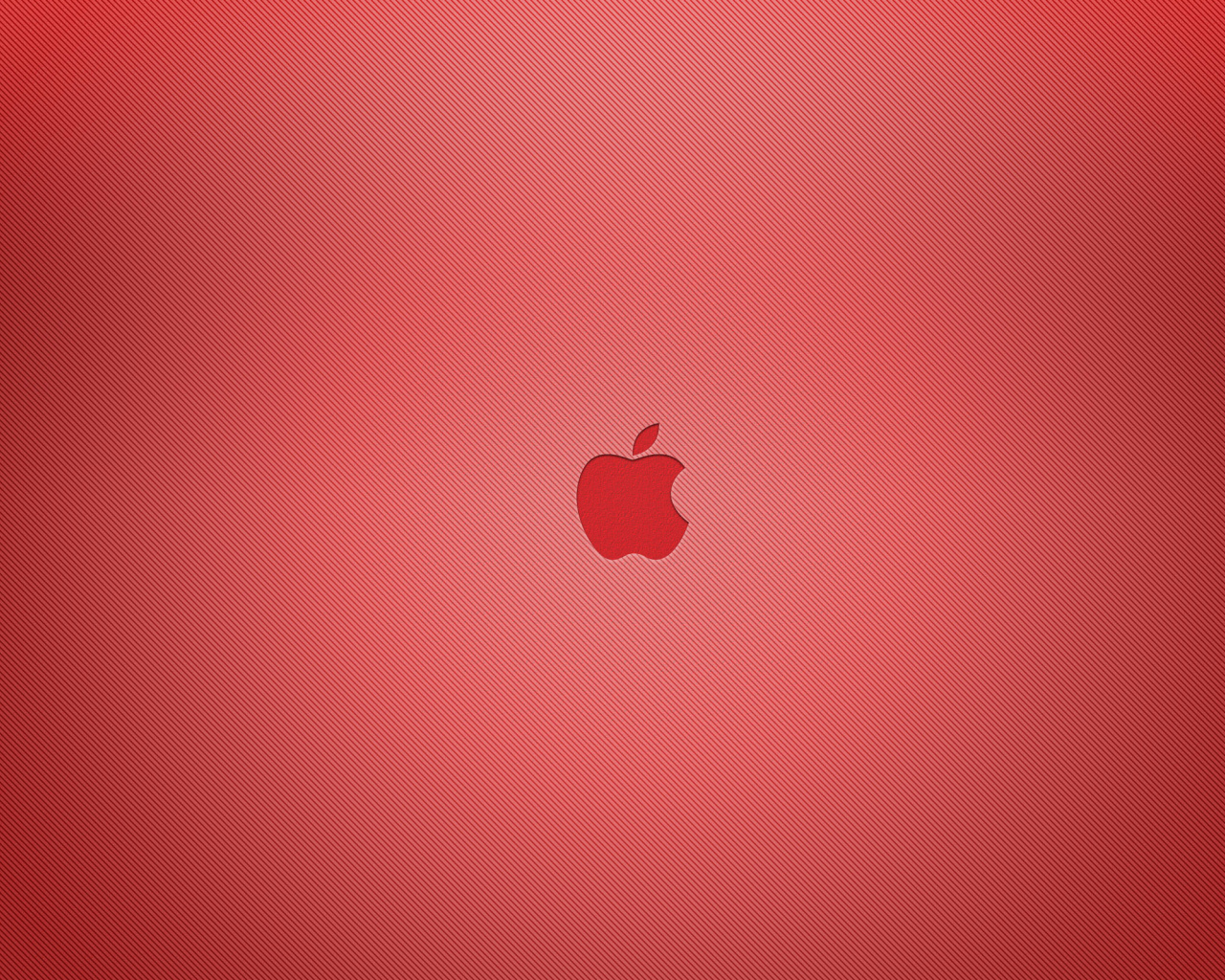 Red Apple Mac Logo wallpaper 1280x1024