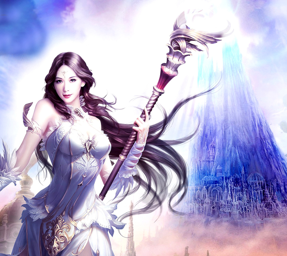 Angelina, League of Angels wallpaper 960x854