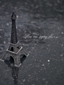 Toy Eiffel Tower wallpaper 132x176