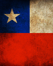 Das Chile Flag Wallpaper 176x220