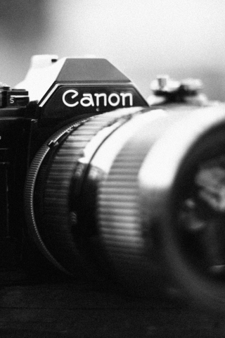 Fondo de pantalla Ae-1 Canon Camera 320x480