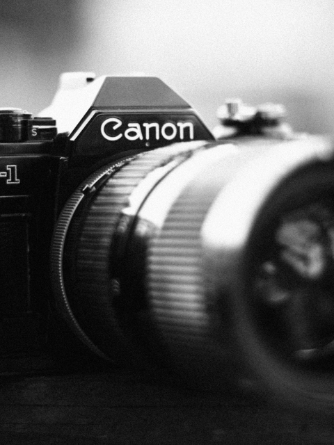 Das Ae-1 Canon Camera Wallpaper 480x640