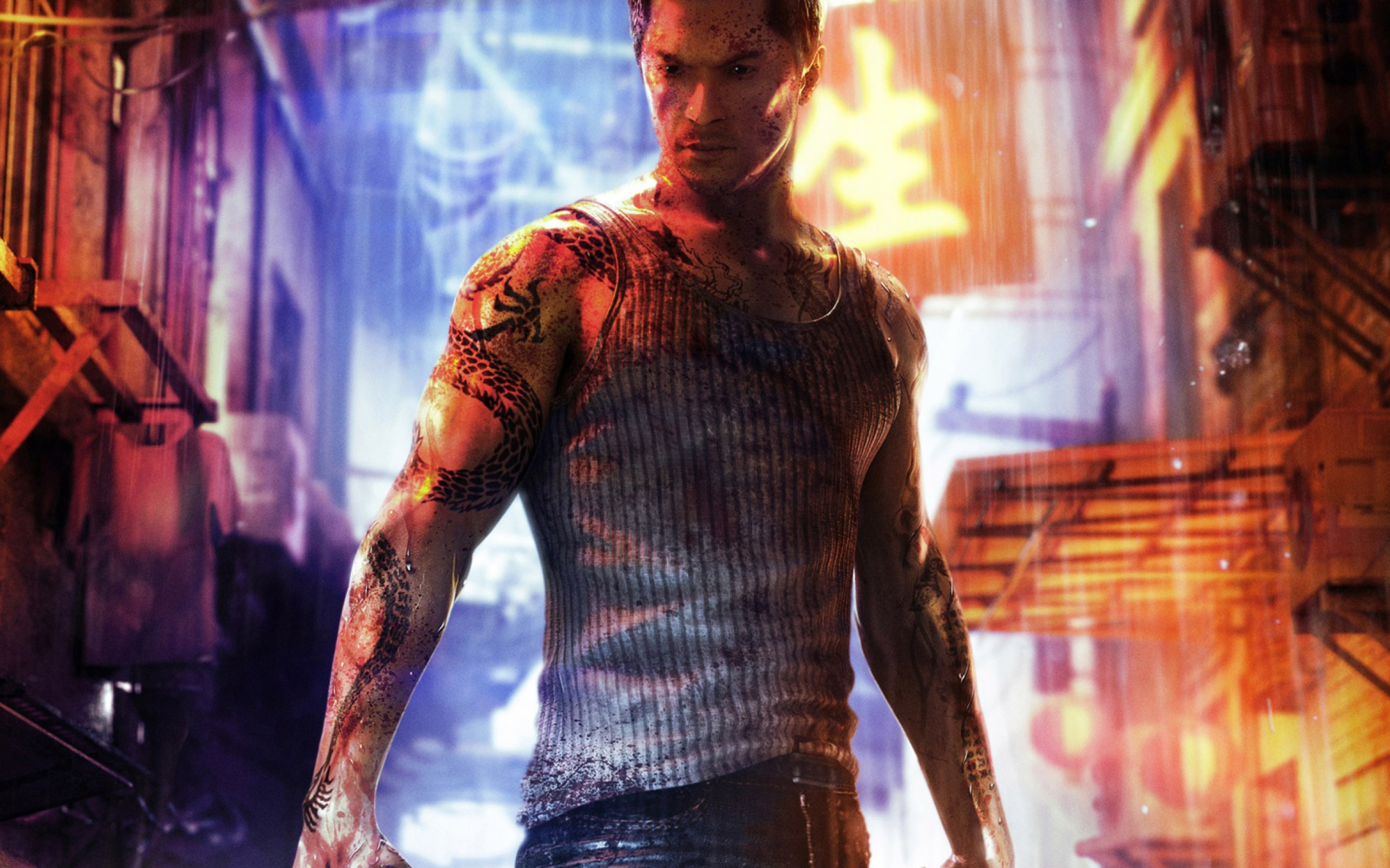 Sleeping Dogs 2012 Video Game wallpaper 2560x1600