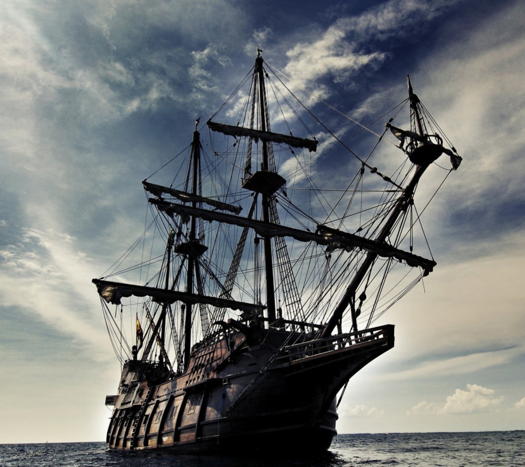 Das Black Pearl Pirates Of The Caribbean Wallpaper 1080x960