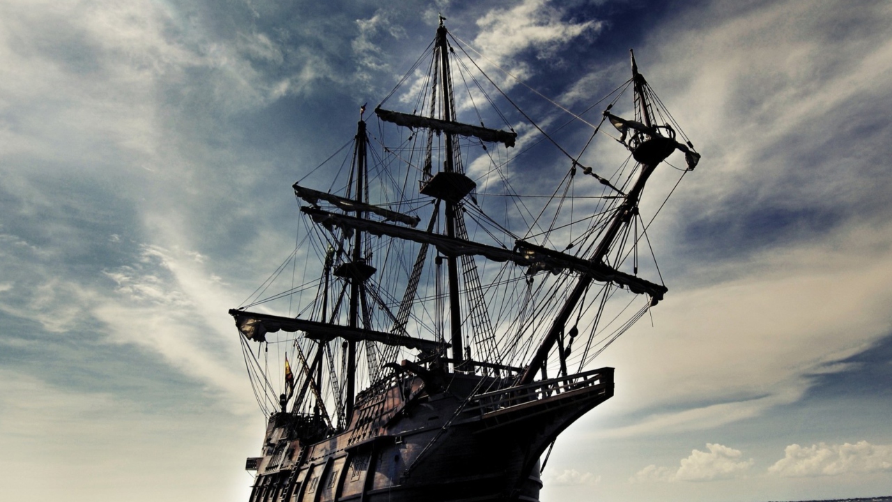 Black Pearl Pirates Of The Caribbean wallpaper 1280x720