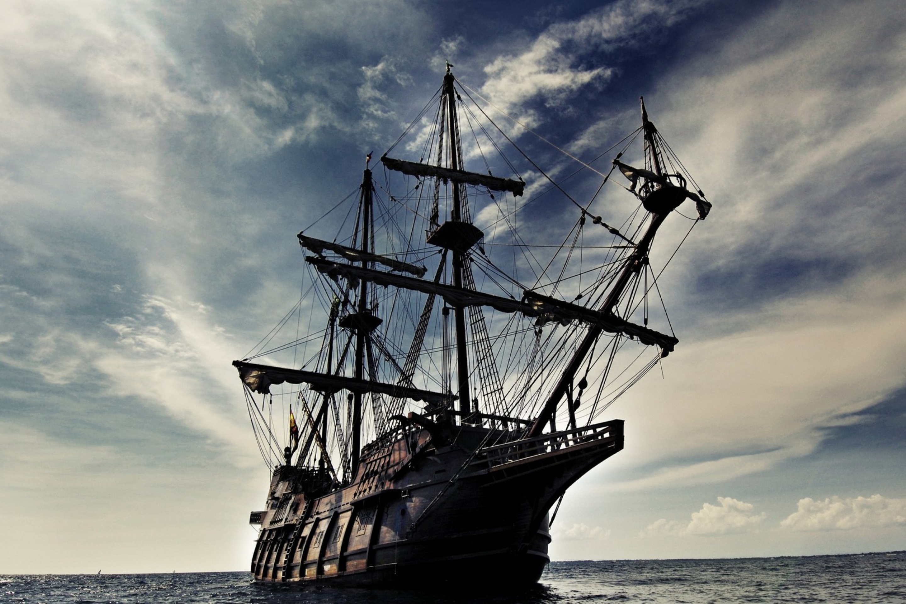 Black Pearl Pirates Of The Caribbean wallpaper 2880x1920