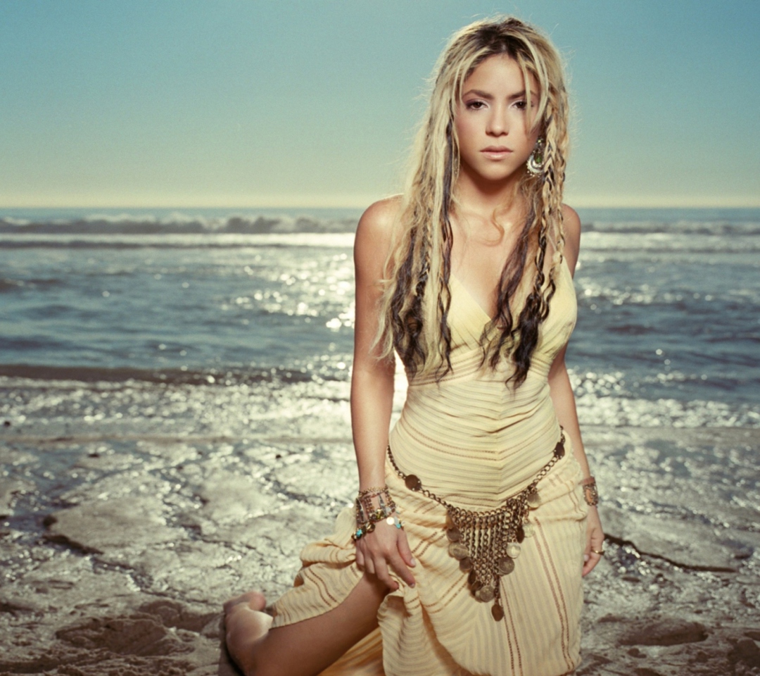 Fondo de pantalla Shakira 1080x960