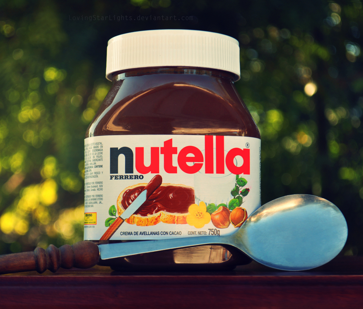 Das Nutella Wallpaper 1200x1024