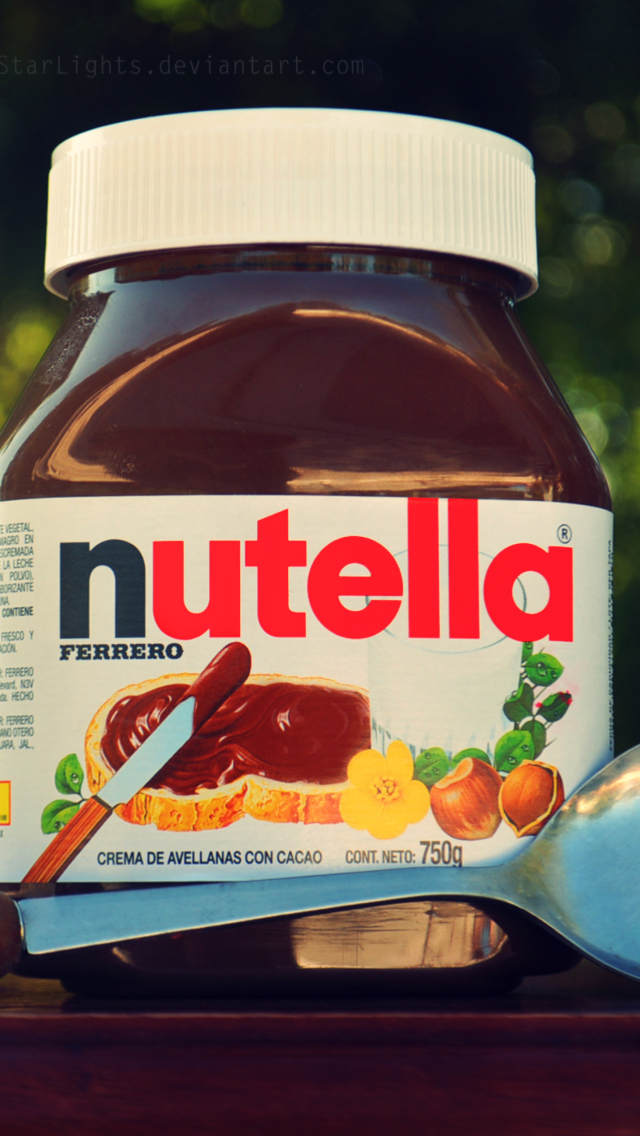 Das Nutella Wallpaper 640x1136