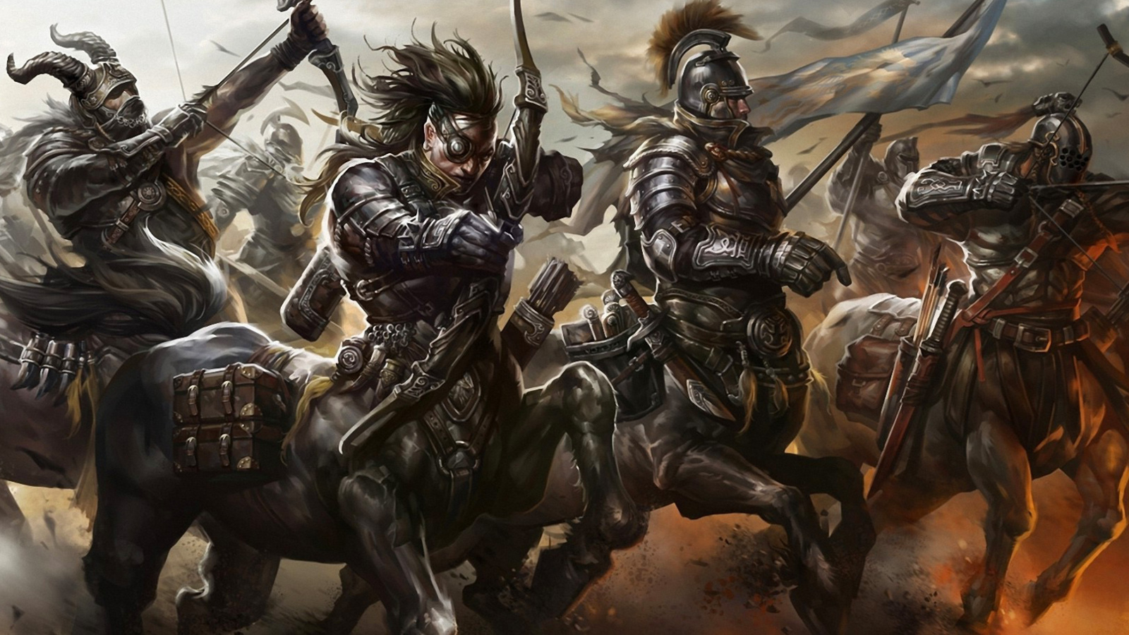 Sfondi Centaur Warriors from Mythology 1600x900