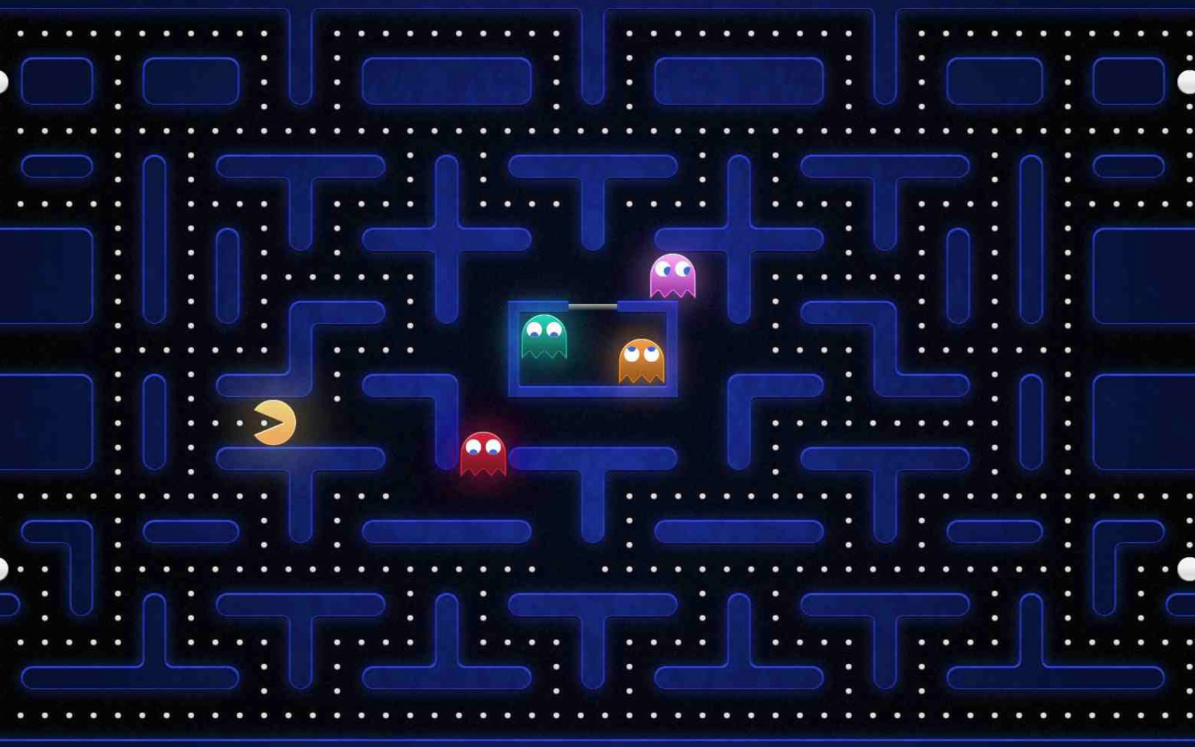 Das Pacman Best 90 Game Wallpaper 1680x1050