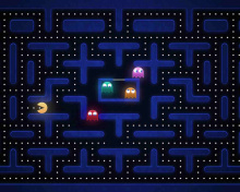 Fondo de pantalla Pacman Best 90 Game 220x176