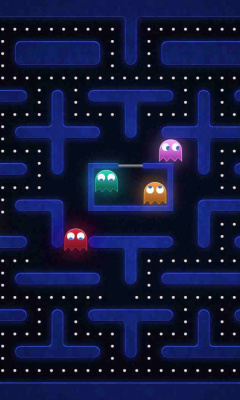 Pacman Best 90 Game screenshot #1 240x400