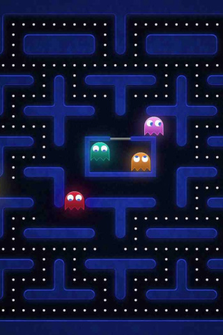 Das Pacman Best 90 Game Wallpaper 320x480