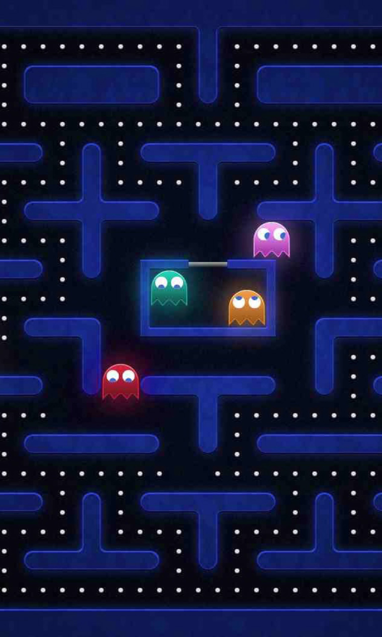Pacman Best 90 Game wallpaper 768x1280