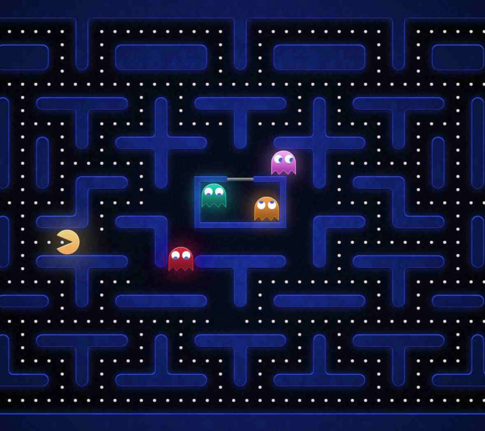 Pacman Best 90 Game screenshot #1 960x854