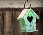 Screenshot №1 pro téma Valentine's Birds House 176x144