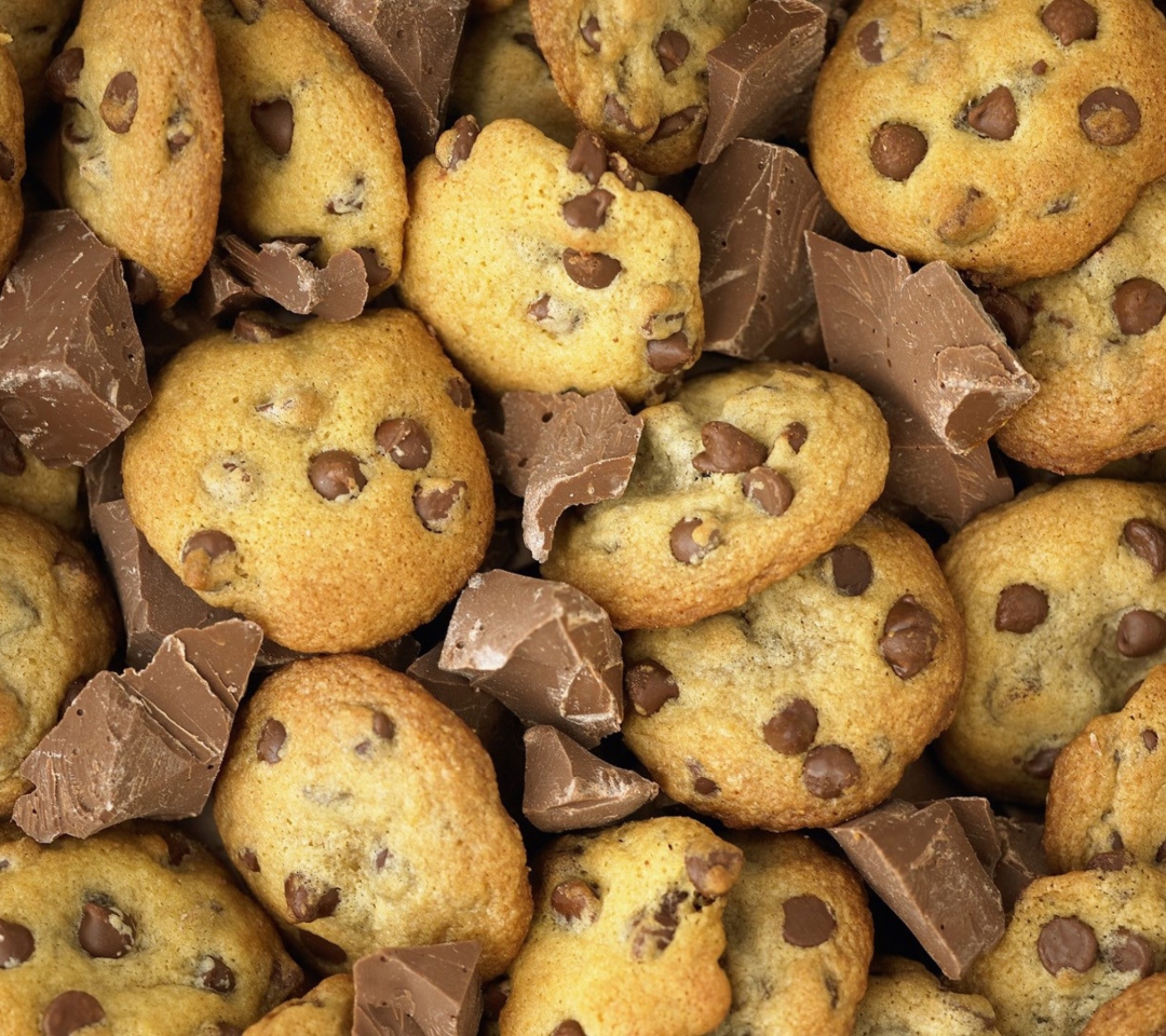 Chocolate Chip Cookies wallpaper 1080x960