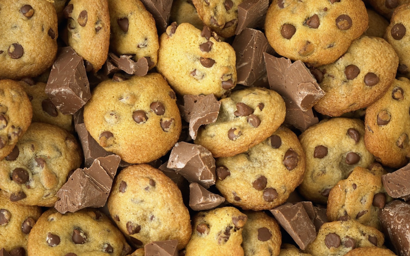 Fondo de pantalla Chocolate Chip Cookies 1440x900