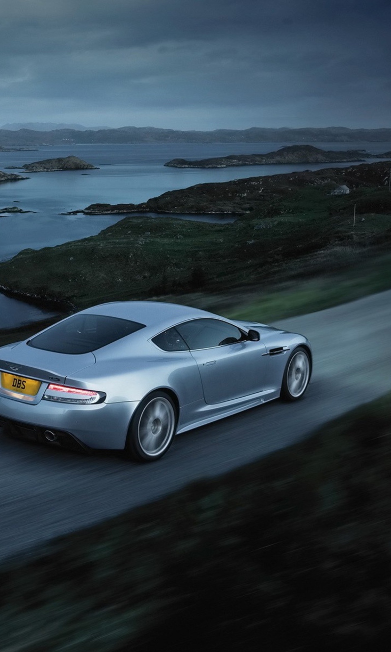 Aston Martin Dbs Evening Ride wallpaper 768x1280