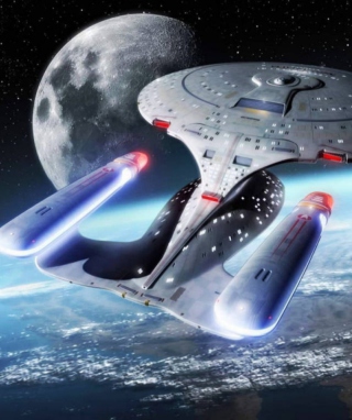 Star Trek Enterprise - Obrázkek zdarma pro Nokia Asha 306