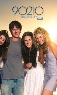 Fondo de pantalla 90210 The Cw Rocks 240x400