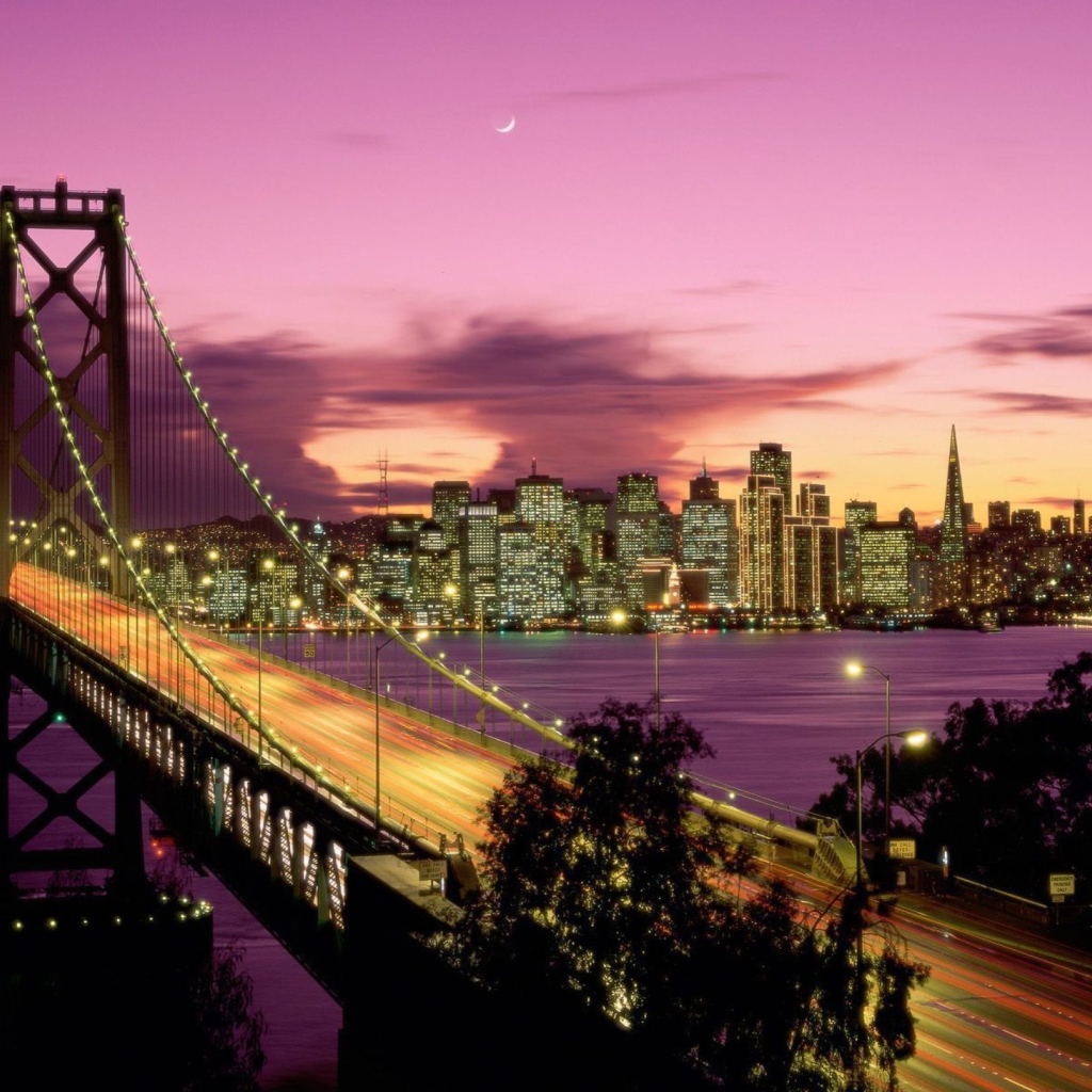 Fondo de pantalla Bay Bridge - San Francisco California 1024x1024