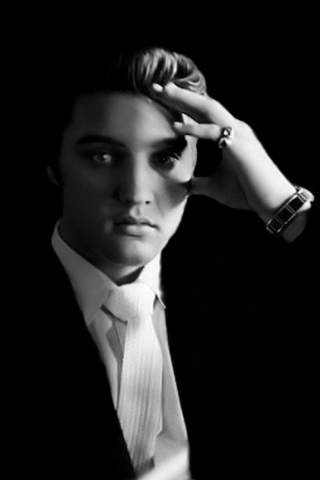Fondo de pantalla Elvis Presley 320x480