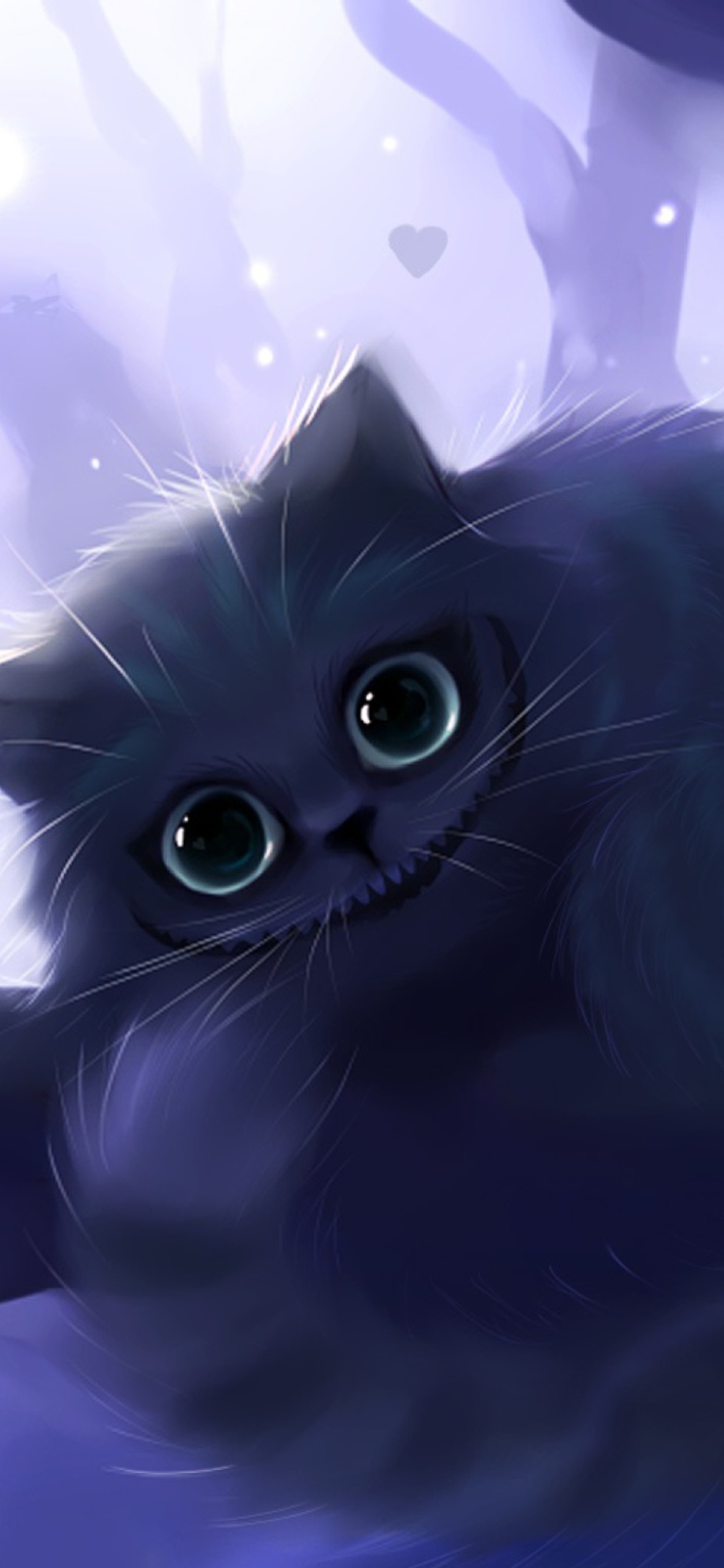 Premium AI Image  Cute cartoon cat with a big smile