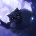 Screenshot №1 pro téma Cheshire Cat Smile 128x128