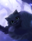 Screenshot №1 pro téma Cheshire Cat Smile 128x160